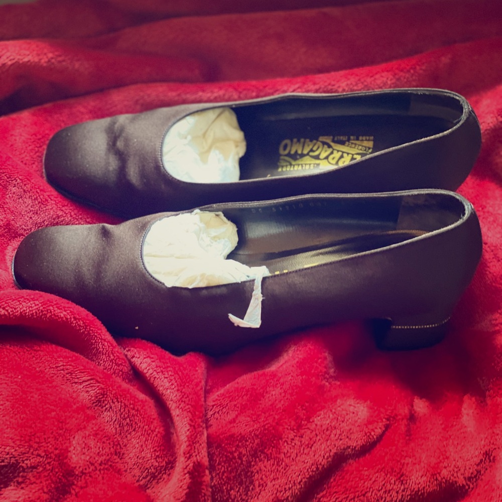 Chocolate Brown Salvatore Ferragamo heels